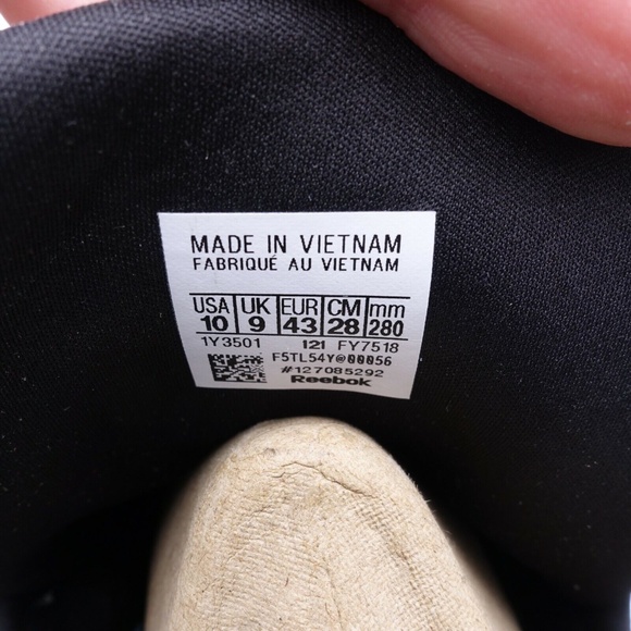 NEW Reebok Men's Instapump Fury OG Pride Basketball Shoes FY7518 White/Black - Picture 7 of 8